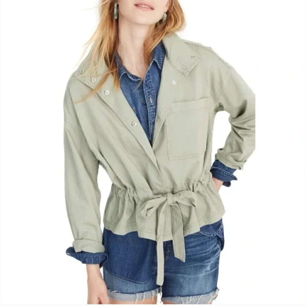 Madewell‎ Southlake Light Green Military Jacket XS